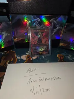 Nibelheim Aflame Borderless FOIL FIN 339 (MTG Final Fantasy 2025) NM - Image 1
