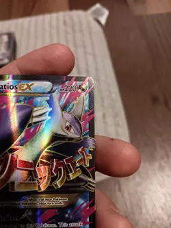 Mega Latios EX Full Art Holo Card 102/108 Roaring Skies 2015 Lightly Played  - Image 3