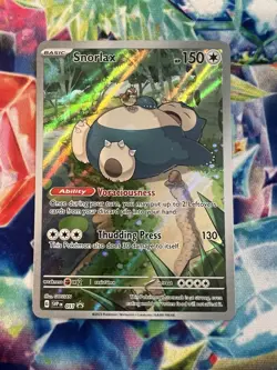 Snorlax SVP 051 Scarlet Violet 151 ETB Black Star Promo Card PokÃ©mon TCG NM - Image 2