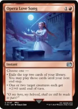 Opera Love Song - Near Mint MTG Universes Beyond: FINAL FANTASY - Image 1