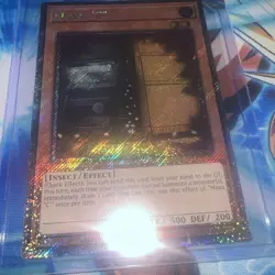 YuGiOh TCG Quarter Century Stampede Platinum Secret Rare #RA04-EN150 Maxx "C" - Image 1