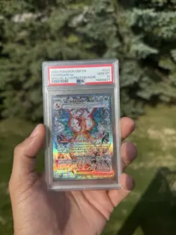 Pokemon Scarlet & Violet Obsidian Flames Charizard EX #223/197 2023 PSA 10  - Image 3