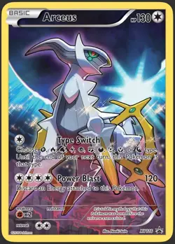 Arceus XY Black Star Promo Full Art Holo Pokemon Card - TCG XY116  - Image 1