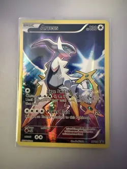 Arceus XY Black Star Promo Full Art Holo Pokemon Card - TCG XY116  - Image 2