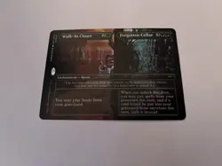 MTG Walk-In Closet   Forgotten Cellar Borderless - Near Mint - Duskmourn - Image 1
