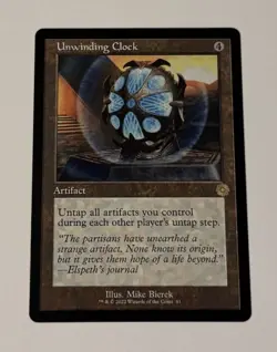MTG Unwinding Clock - The Brothers' War: Retro Frame Artifacts LP - Image 1
