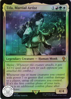 MTG Tifa, Martial Artist (6) | NM Foil | Commander: Final Fantasy (FIC) - Image 1