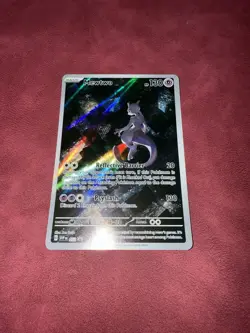 Pokemon Scarlet & Violet 151 Mewtwo SVP Black Star Promo Card 052 NM Condition - Image 1