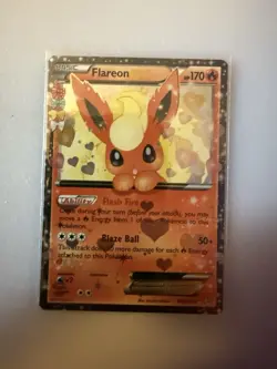 PokÃ©mon TCG Flareon EX Holo Rare Card RC6/RC32 Generations Radiant Collection - Image 2