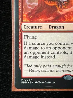 ðŸ”¥ Twinflame Tyrant ðŸ”¥ Foundations MTG Magic The Gathering ðŸ”¥ FREE SHIPPING! ðŸ”¥ - Image 2