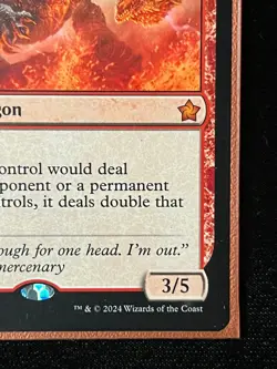 ðŸ”¥ Twinflame Tyrant ðŸ”¥ Foundations MTG Magic The Gathering ðŸ”¥ FREE SHIPPING! ðŸ”¥ - Image 3