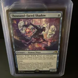 Thousand-Faced Shadow - Kamigawa: Neon Dynasty - 086/302 - MTG - Rare - LP - Image 1