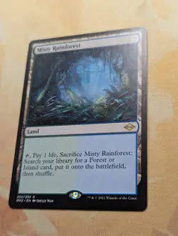 Misty Rainforest Modern Horizons 2 Regular MTG Magic Gathering TCG Fetch Land - Image 2
