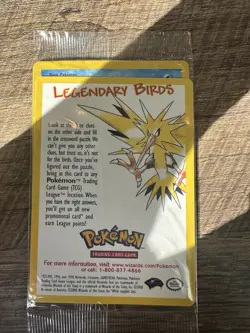 Articuno # 22 - Black Star Promo Pokemon Card Sealed  - Image 1