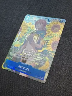 One Piece CCG Royal Blood Rebecca Alt Art Parallel Card OP10-058 Near Mint - Image 2