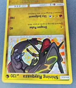 Shining Rayquaza 56/73 Rare 2017 Shining Legends PokÃ©mon Card TCG - Image 4
