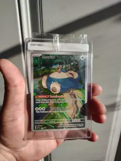 PokÃ©mon Snorlax SVP 051 Holo Black Star Promo Card Scarlet & Violet 151 - Image 1