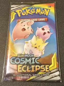 PokÃ©mon Trading Card Game Sun & Moon Cosmic Eclipse Booster Pack - Image 2