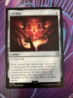 Sol Ring (NM) Commander: The Lord of the Rings: Tales of Middle-Earth MTG - Image 1