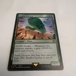 Jumbo Cactuar Magic: The Gathering Card Final Fantasy - Image 1