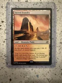 MTG - Sacred Foundry #256 - Edge of Eternities - Regular - Image 1
