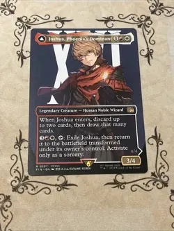 Joshua, Phoenix's Dominant - Final Fantasy MTG - Borderless Regular - Image 1