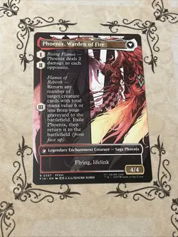 Joshua, Phoenix's Dominant - Final Fantasy MTG - Borderless Regular - Image 2