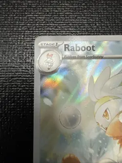 PokÃ©mon TCG Raboot Stellar Crown Holo Card 147/142 Sv07 - Image 3