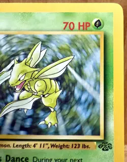 Scyther Pokemon TCG Jungle Set Unlimited 1999 26/64 Non-Holo Rare LP - Image 5