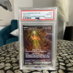 2023 Pokemon Pal en Chi-Yu EX Special Illustration Rare #259 PSA 10 - Image 1