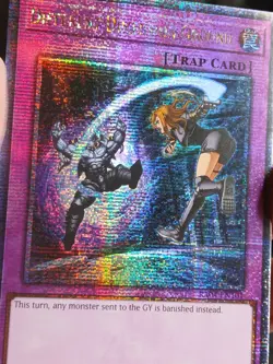 Different Dimension Ground Quarter Century Secret Rare RA04-EN101 Yugioh - Image 2
