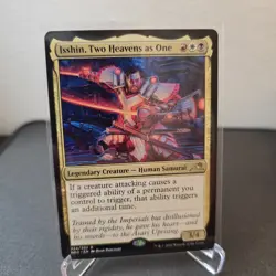 MTG Isshin, Two Heavens as One 224 Regular Rare Kamigawa NEO - Image 1