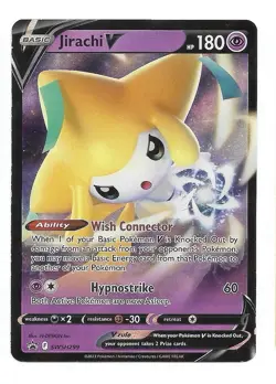 Jirachi V SWSH299 SWSH: Sword & Shield Promo Cards Holo Pokemon TCG - NM - Image 1