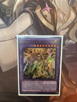 Yugioh  Secreterion Dragon DUAD-EN037 Ultra Rare 1st Edition  - Image 1