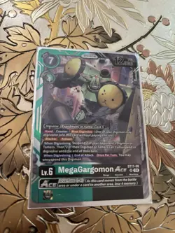 Digimon Card Game MegaGargomon ACE Foil ST17-08 - Image 1