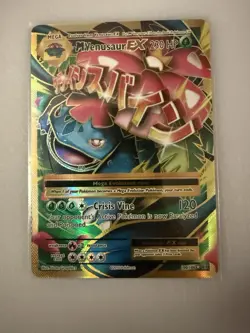 M Venusaur EX 100/108 Full Art Ultra Rare 2016 XY Evolutions Pokemon TCG Card NM - Image 2
