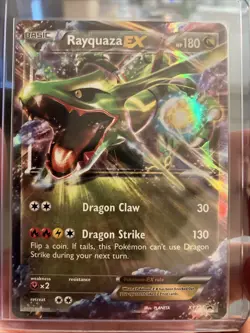 PokÃ©mon TCG Rayquaza EX XY73 XY Black Star Promo 2015 Ultra Rare Card - Image 1