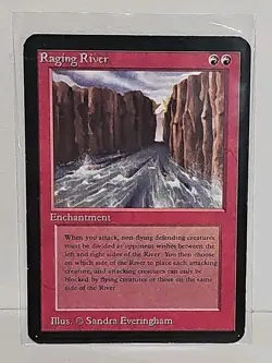Magic The Gathering MTG Vintage Alpha Raging River Reserved List LOOK - Image 1