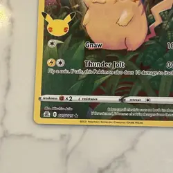 Pikachu 5/25, NM Full Art Holo, Pokemon Celebrations 25th Anniversary TCG Card - Image 5
