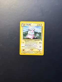 Flaaffy 34/111 Neo Genesis Uncommon - WOTC - Pokemon Card VLP - Image 1