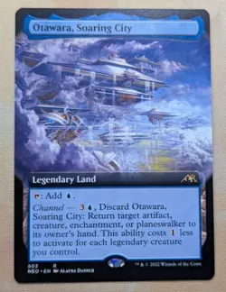Kamigawa Neon Dynasty Otawara Soaring City Extended Art Magic The Gathering MTG - Image 1