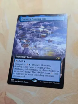 Kamigawa Neon Dynasty Otawara Soaring City Extended Art Magic The Gathering MTG - Image 2