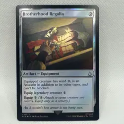 MTG - Brotherhood Regalia Universes Beyond: Assassin's Creed Foil NM Pack Fresh - Image 1
