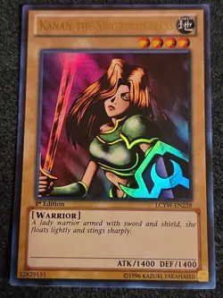 1x (LP) Kanan the Swordmistress - LCYW-EN228 - Ultra Rare - 1st Edition  YuGiOh - Image 1
