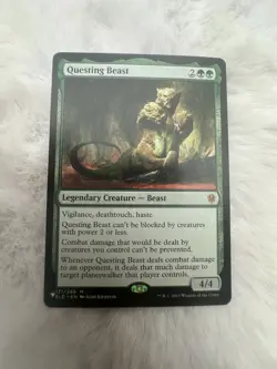 MTG Magic the Gathering - Questing Beast -  Throne of Eldraine 171/269 - Image 1
