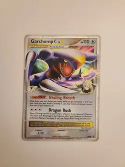 Pokemon TGC 2009 Garchomp C Lv.X DP46 Black Star Promo Holo Card Near Mint - Image 2