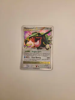 Pokemon TGC 2009 Rayquaza C Lv.X DP47 Black Star Promo Holo Card - Image 1