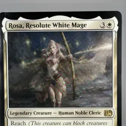 Rosa, Resolute White Mage Final Fantasy 0555 Regular MTG NM - Image 3