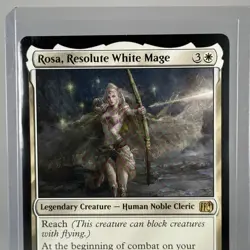 Rosa, Resolute White Mage Final Fantasy 0555 Regular MTG NM - Image 4