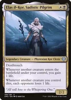 1x - Elas il-Kor, Sadistic Pilgrim - Dominaria United - UC NM MTG - Image 1